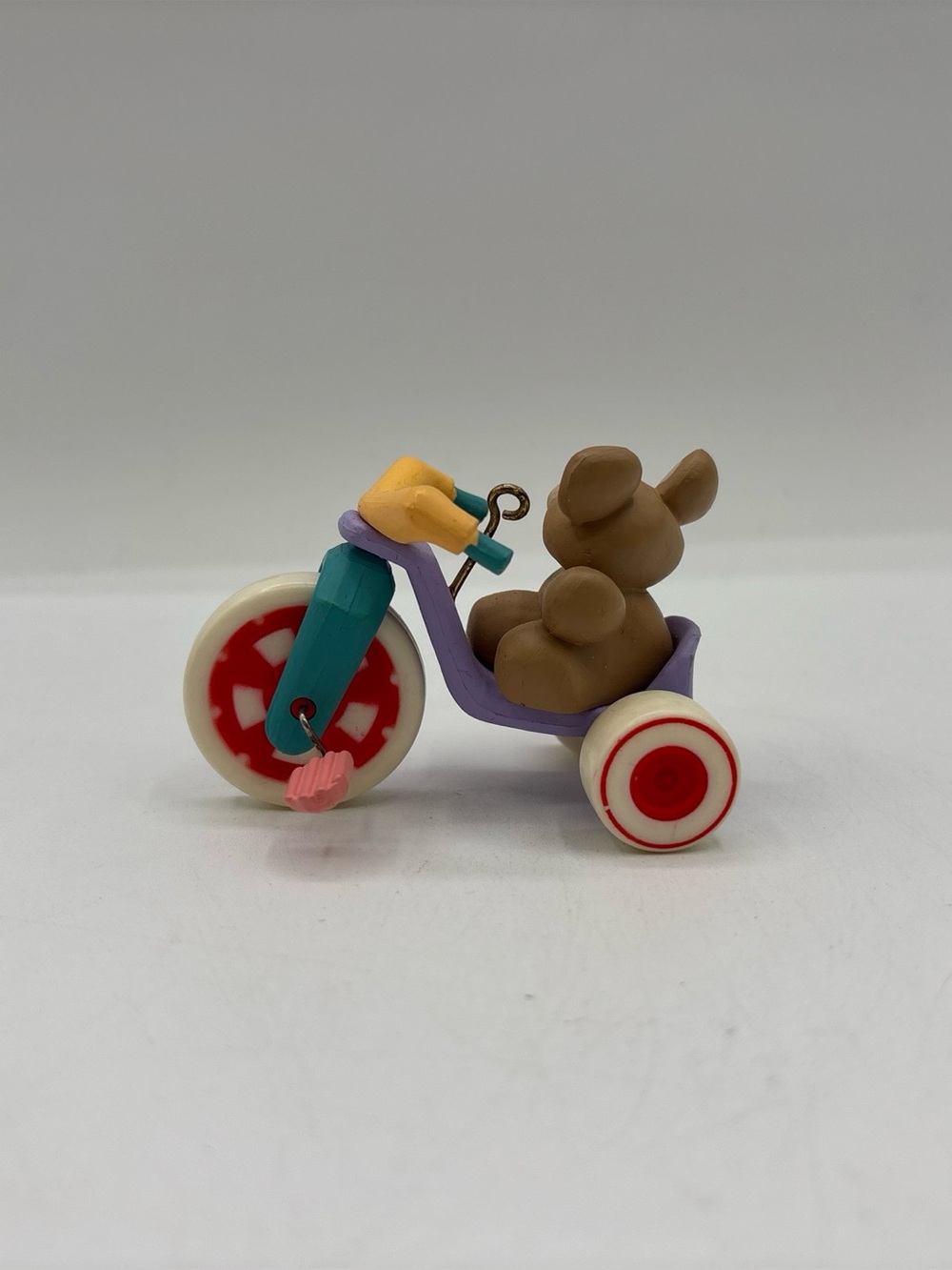 Hallmark Keepsake Dated 1985 Vintage Beary Smooth Ride Handcrafted Ornament